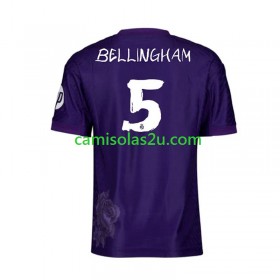 Camisolas de futebol Real Madrid Jude Bellingham 5 Y-3 Equipamento Quarto 2023/24 Manga Curta